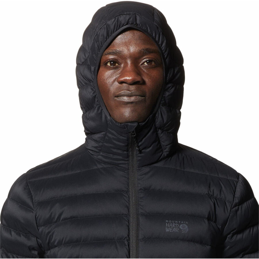 DELORO DOWN F/Z HOODY