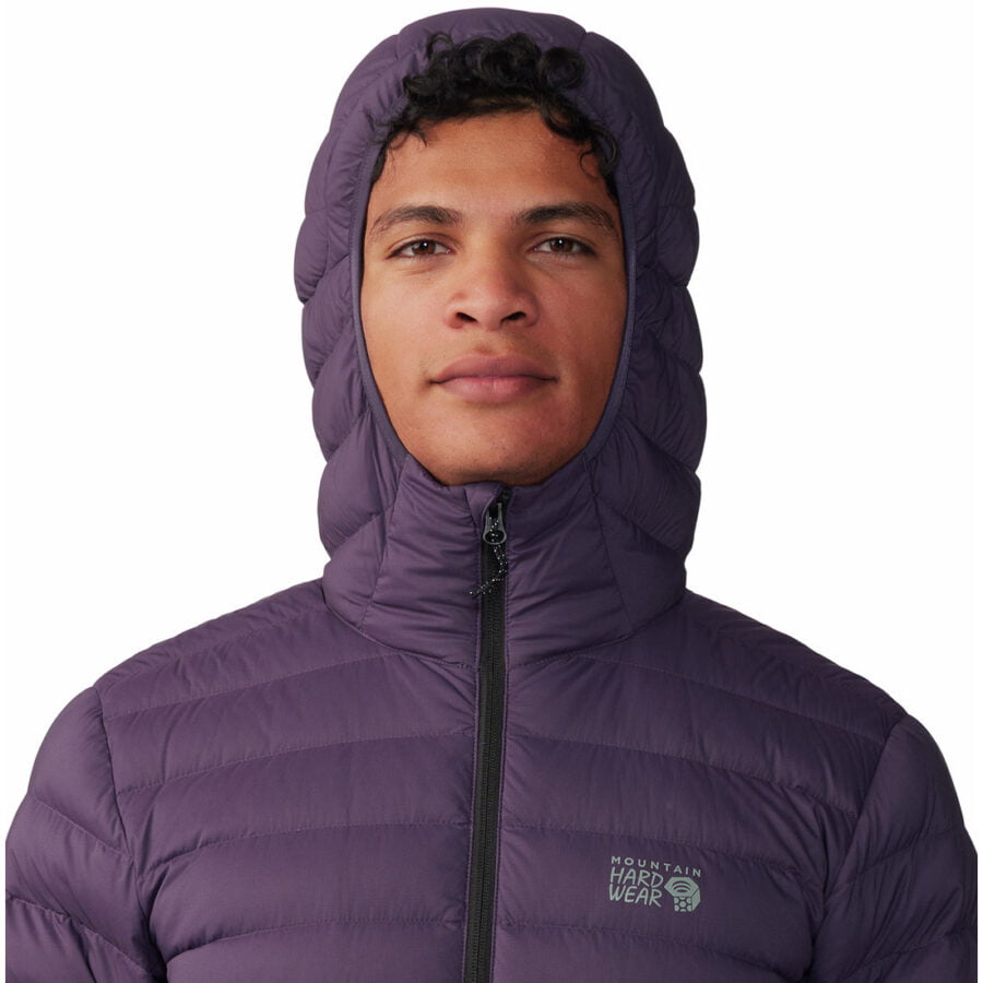 DELORO DOWN F/Z HOODY