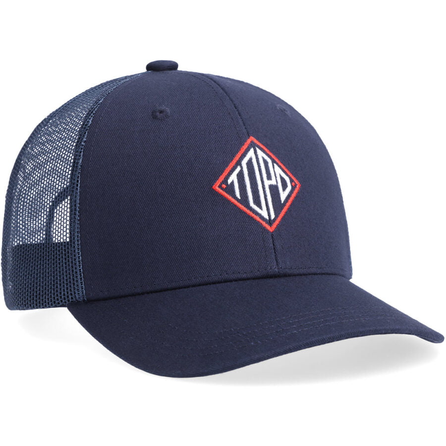 TOPO TRUCKER HAT DIAMOND