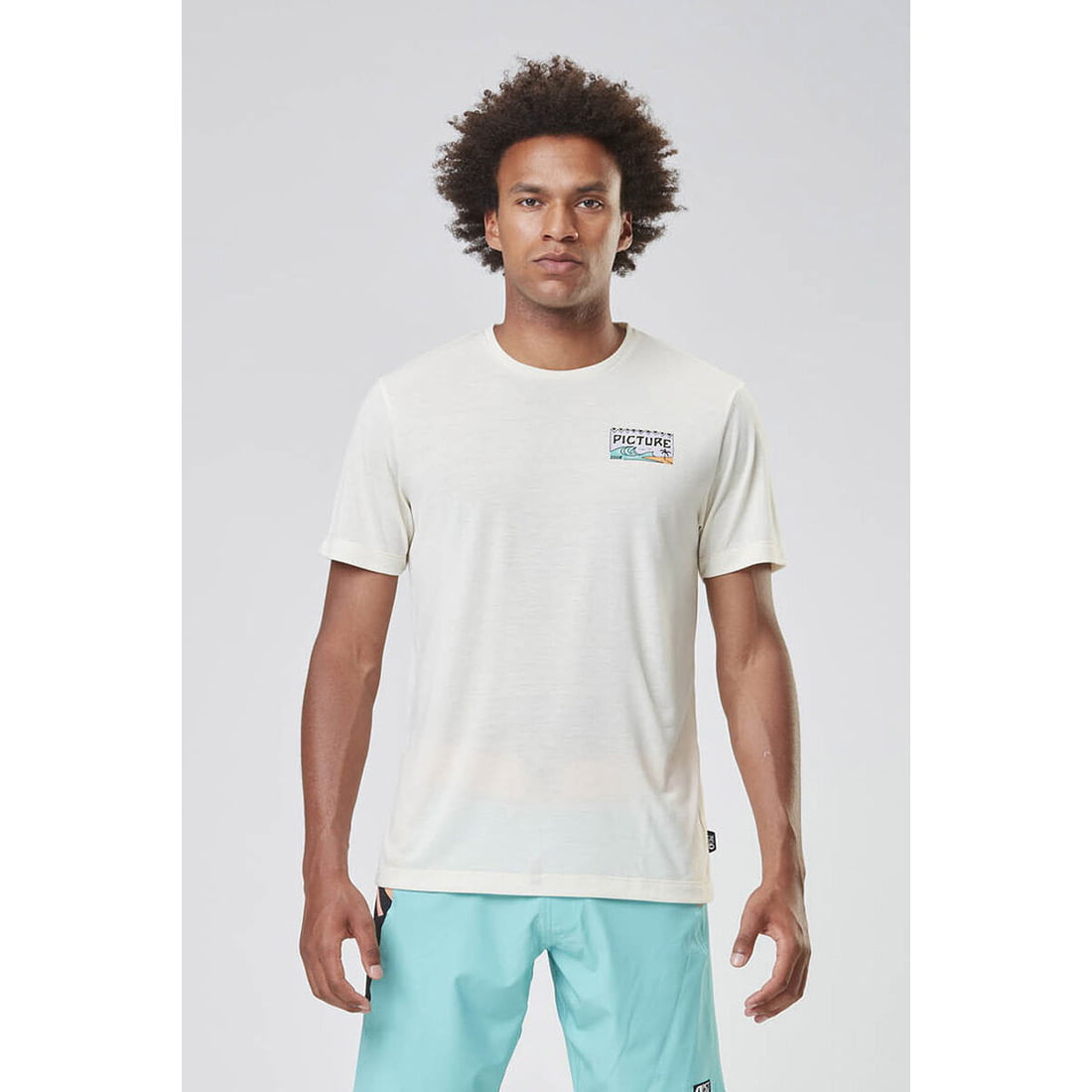 חולצת גלישה לגברים Timont S/S Surf T