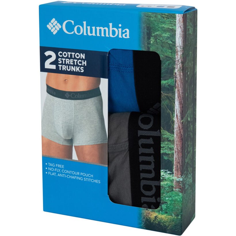 שני תחתונים לגברים Cotton Stretch Trunk 2pk