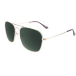 gold aviator green