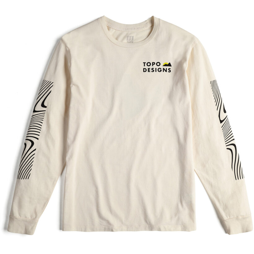 עם שרוולים ארוכים T חולצת Mountain Waves L/S Tee M