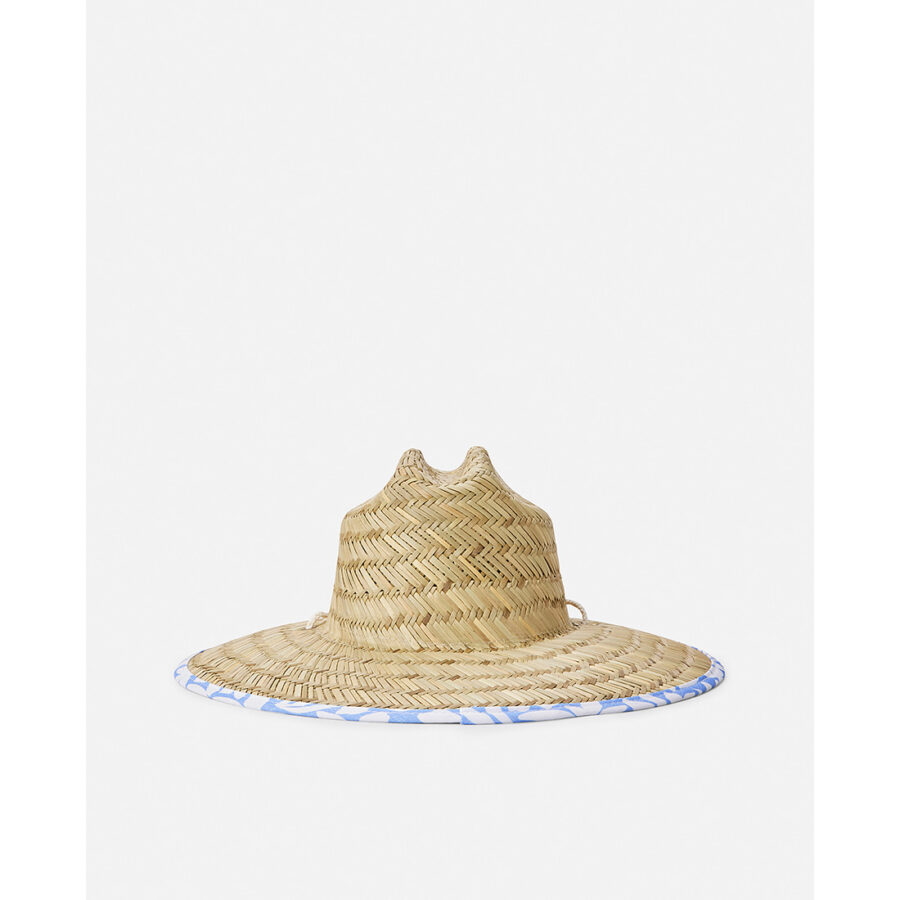 MIXED STRAW SUN HAT