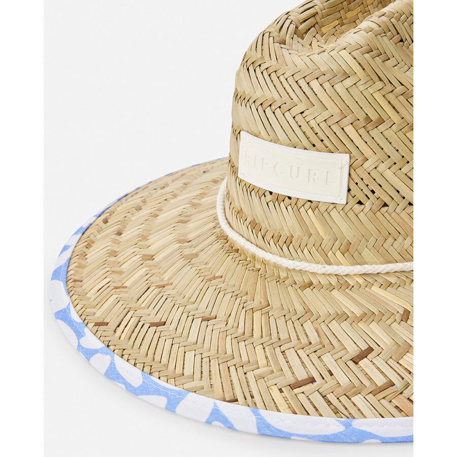 MIXED STRAW SUN HAT