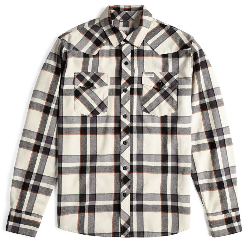 חולצת פלנל עם שרוולים ארוכים Mountain Shirt M Plaid