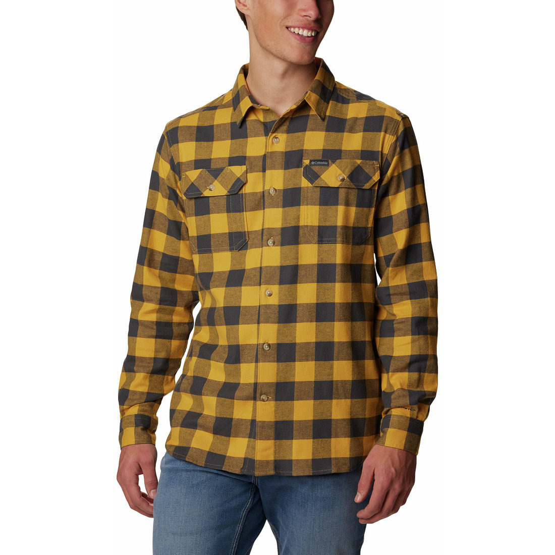 חולצת פלנל לגברים Flare Gun Stretch Flannel