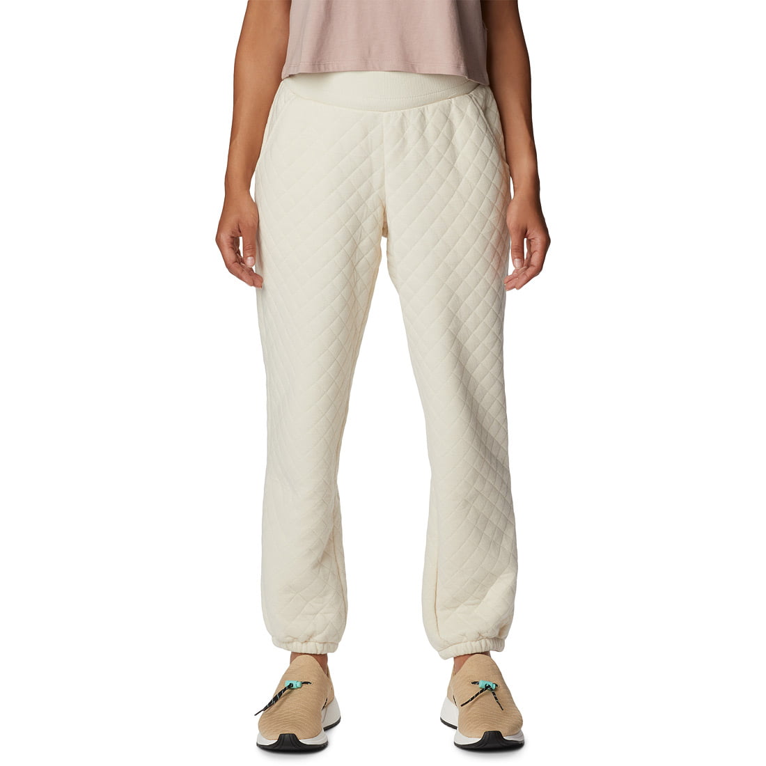 מכנסי אימון לנשים Columbia Lodge Quilted Jogger