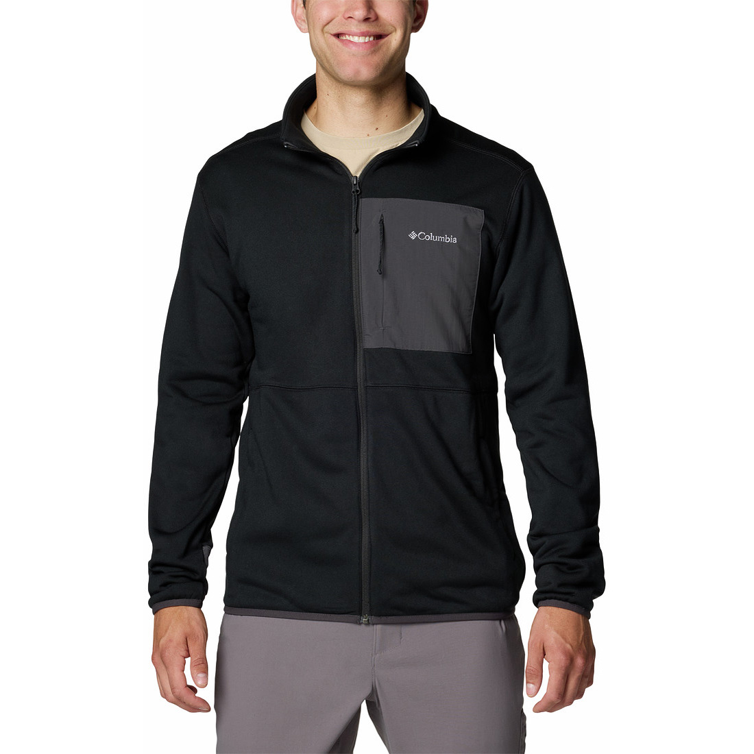 מעיל פליס לגברים Columbia Hike Full Zip II