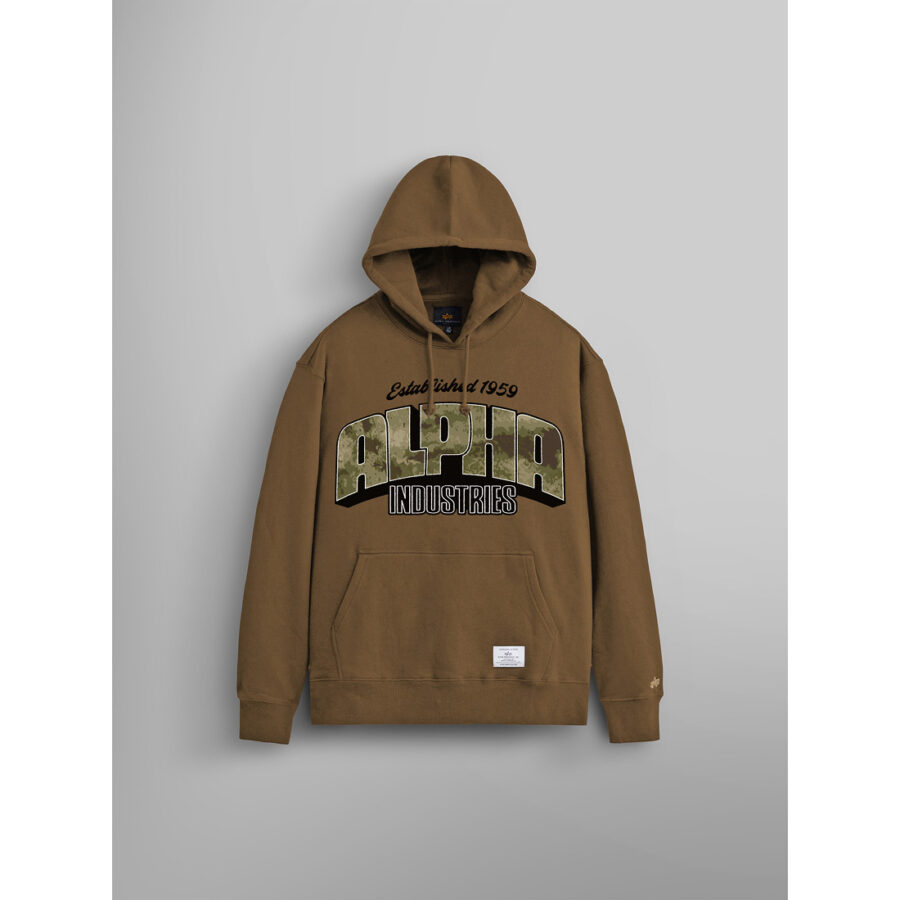 ALPHA CAMO LOGO HOODIE