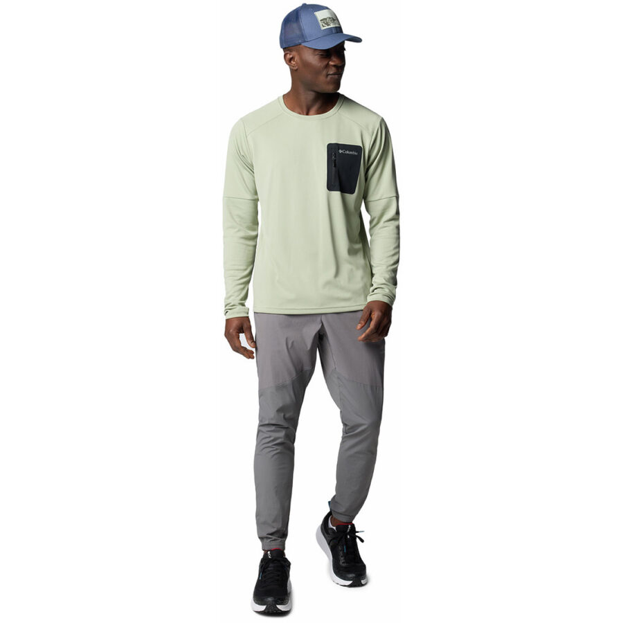 COLUMBIA TECH KNIT L/S CREW